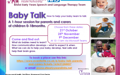 Baby talk – how to help your baby talk