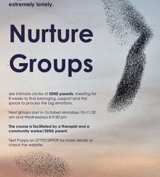 NURTURE GROUP FOR PARENTS OF CHILDREN WITH SEND