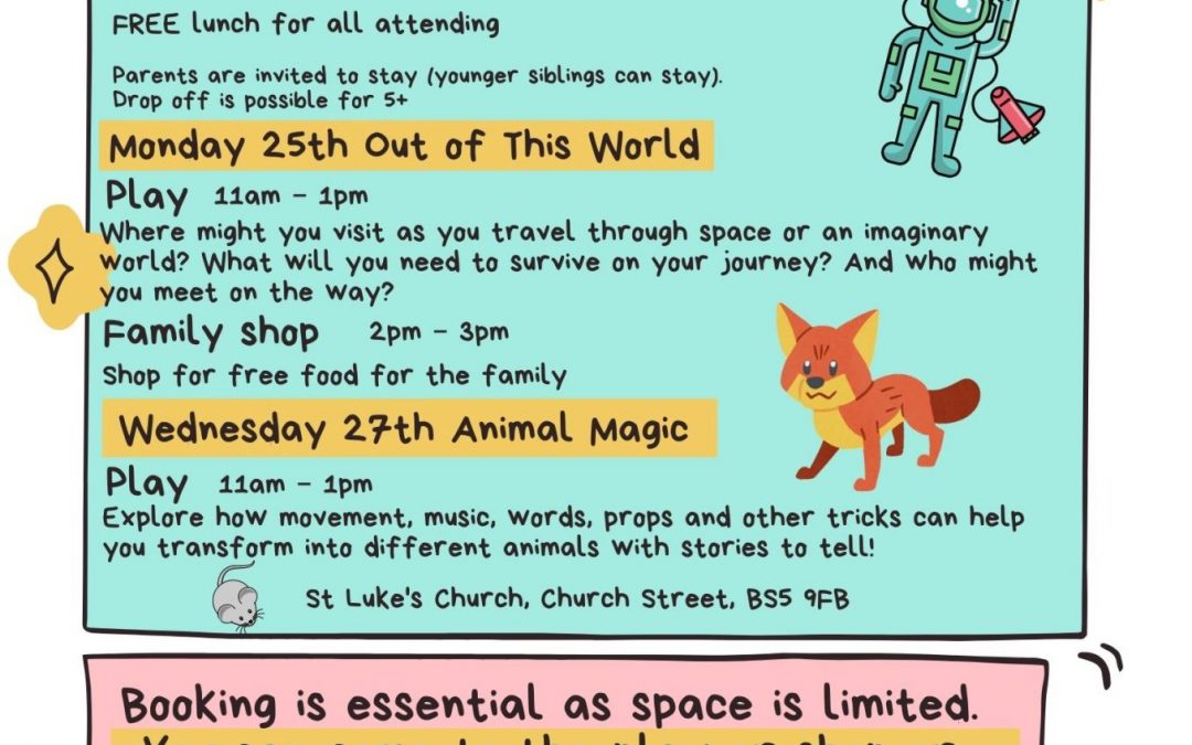 St Luke’s half term food and fun