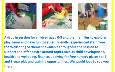 Stay & Play sessions resume at St Philip’s