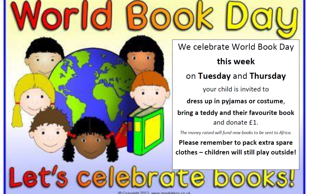 World Book Day celebration this week