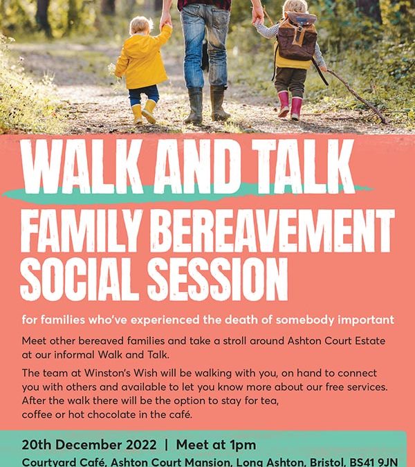 Walk & Talk family bereavement social session
