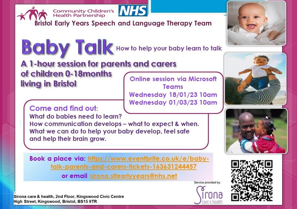Baby Talk Parent Workshop