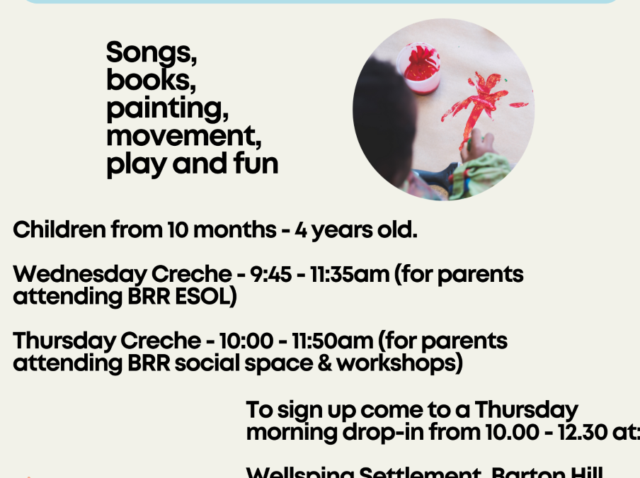 Free creche for asylum seeking families