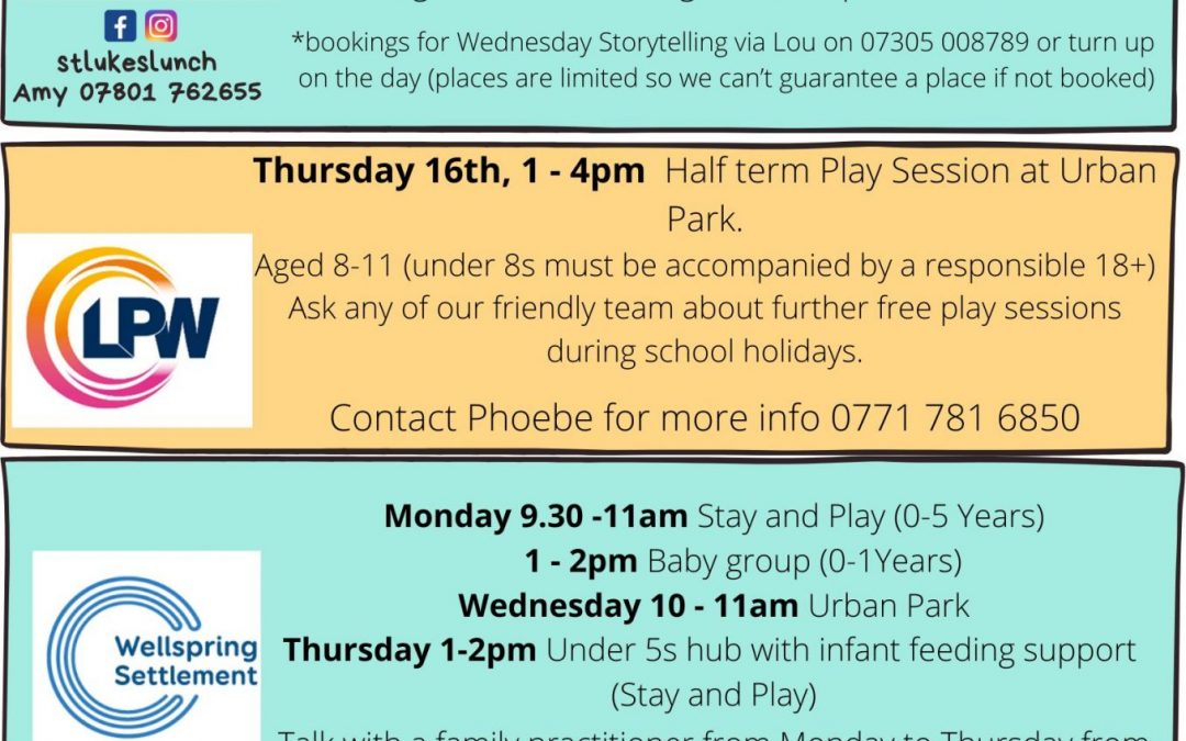 February half term activities in Barton Hill