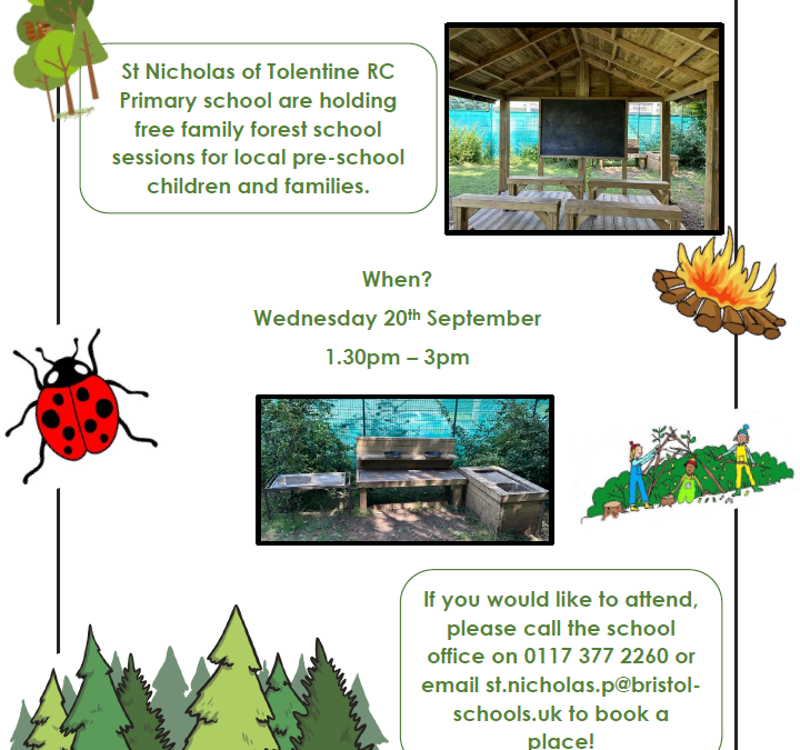 free family forest school sessions