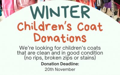 Winter children’s coats donations