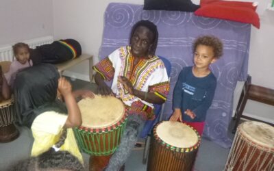 Amazing Drumming Session with Mandinka Roots! 