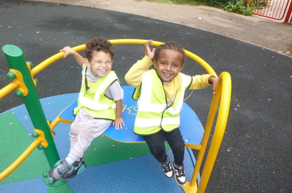 Giraffe and Hippo Groups’ Fun-Filled Park Adventure!